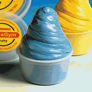  Exercise Upper Extremity Theragym Putty Blue   Firm 
