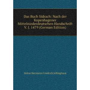   1479 (German Edition) Sidrac Hermann Friedrich Jellinghaus Books