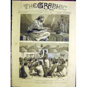  Hewett King John Abyssinia Connaught India Print 1884 