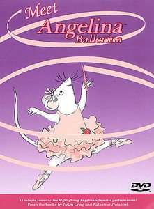 Angelina Ballerina   Meet Angelina Ballerina DVD, 2004 045986029294 