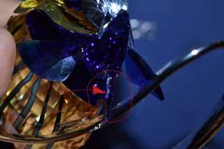 Swarovski Crystal Emperor angelfish Jonquil retired MSRP $500  