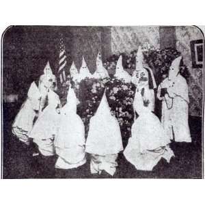  Wake Around an Assassinated Ku Klux Klan Chief, c.1910 