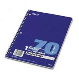  11 Pack MEAD PRODUCTS NOTEBOOK SPIRAL SINGLE 70 SHT CT 