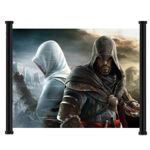  Assassins Creed Revelations Game Fabric Wall Scroll Poster 
