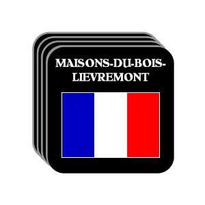 France   MAISONS DU BOIS LIEVREMONT Set of 4 Mini Mousepad Coasters