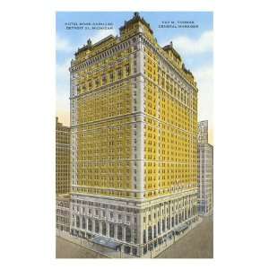 Hotel Book Cadillac, Detroit, Michigan Premium Giclee Poster Print 
