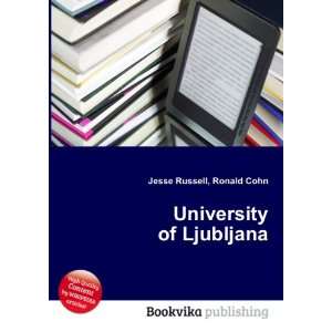 University of Ljubljana Ronald Cohn Jesse Russell  Books