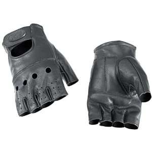  River Road Hollister Gloves Fingerless Leather Gloves XS 4 