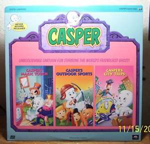 Casper Vol.3 LASERDISC LD 3 Animated Casper Cartoons  