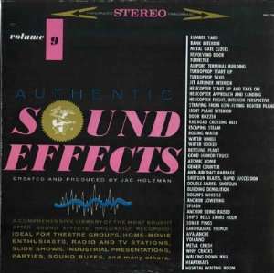  Authentic Sound Effects Vol. 9 Jack Holzman Music