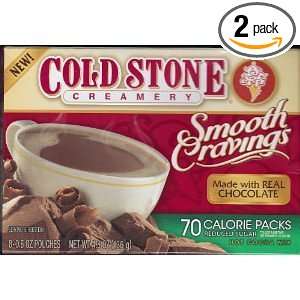 Cold Stone Chocolate 70 Calorie Mix 4.8 oz Hot Cocoa Mix (Pack of 2)