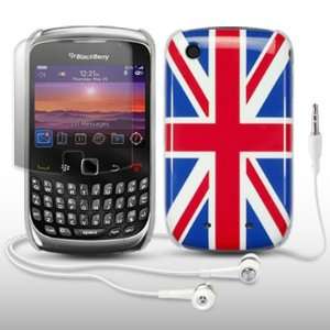  BLACKBERRY CURVE 3G 9300 UNION JACK BACK COVER CASE WITH 
