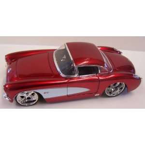 Jada Toys 1/24 Scale Diecast Big Time Muscle 1957 Chevy Corvette with 