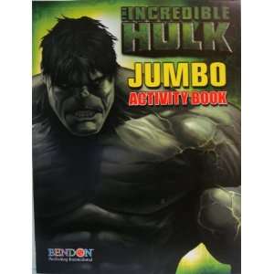  THE INCREDIBLE HULK COLORING & ACTIVITY BOOK: Toys & Games