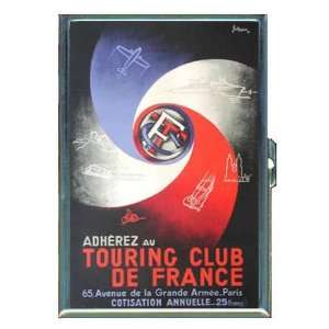 Touring Club De France Retro ID Holder Cigarette Case or Wallet Made 