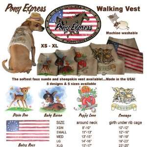  Pony Express Walking Vest: Pet Supplies