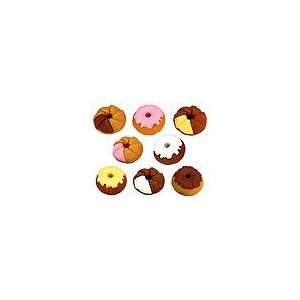  Doughnut and Donut Erasers Set of 2 Toys & Games