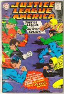 JUSTICE LEAGUE of AMERICA #56 vs Justice Society G/VG  