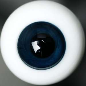 16mm Dark Blue MSD DOD AOD LUTS BJD Dollfie Glass Eyes  