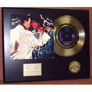  Gold Record Outlet Bowie Jagger 24kt Gold Record Display 