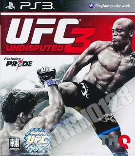 UFC Undisputed 3 2012 PS3 Genuine Game 2012 Brand New  