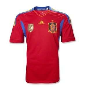   Adidas Spain Home 2011 Soccer Jersey (US Size M)
