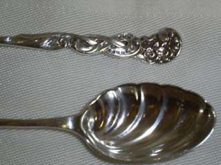 1895 Arts & Crafts Sterling Silver Demi Tasse Spoons & Tongs cased 