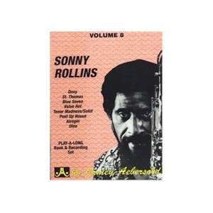 Jamey Aebersold Vol. 8 Book & CD   Sonny Rollins Musical 