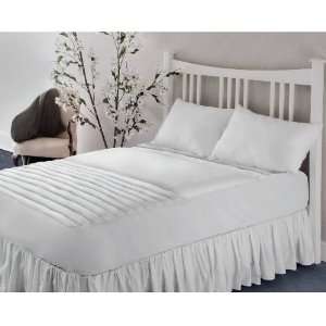  White Well Rest Zone Support Mattress Pad   Twin
