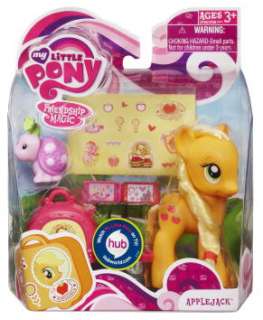 My Little Pony Friendship Magic Applejack with Suitcase  
