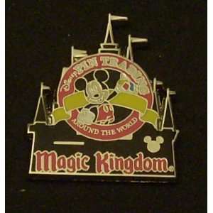  Disney WDW Magic Kingdom Mickey Pin Trading Around the 