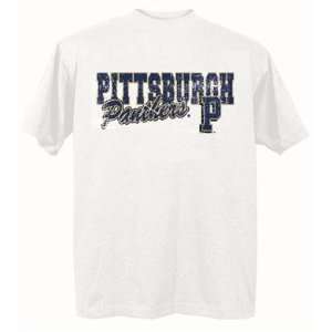  Pittsburgh PITT Panthers NCAA White Short Sleeve T Shirt 