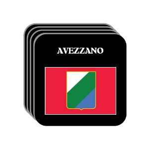  Italy Region, Abruzzo   AVEZZANO Set of 4 Mini Mousepad 