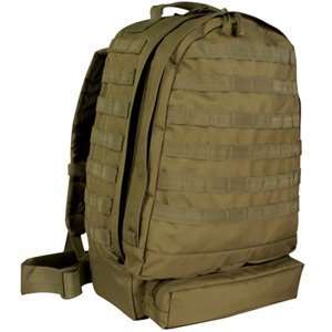  Coyote Brown 3 Day Assault Pack   20 x 15 x 9 Inches 