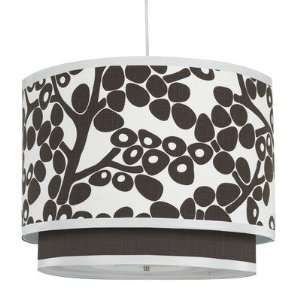  Modern Berries Double Cylinder Light in Brown
