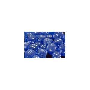  Chessex Dice: Polyhedral 7 Die Frosted Dice Set   Blue w 