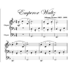   Waltz Strauss Big Note Organ Sheet Music Johann Strauss Books