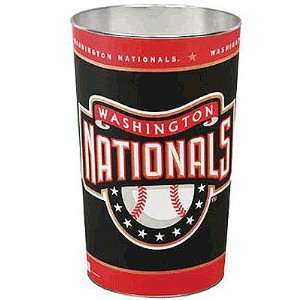  Washington Nationals MLB Tapered Wastebasket (15 Height 