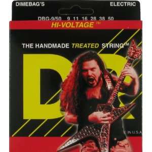 DR Strings Electric Guitar Nickel Plated Steel on Hex Core, .009 