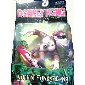  Surfin Funky Kong Action Figure   Donkey Kong Country 