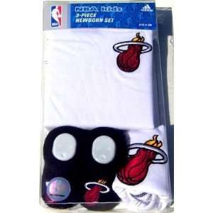   Baby Infant Clothes Miami Heat Onesie Bib Booties: Sports & Outdoors