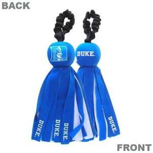  Duke Blue Devils Duke Blue Plush Pompom Squeaker Dog Toy 