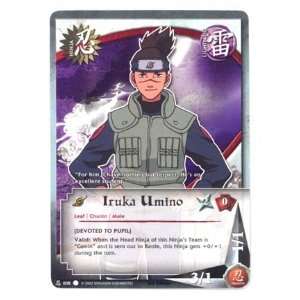  Naruto TCG Path to Hokage N 008 Iruka Common Card Toys 