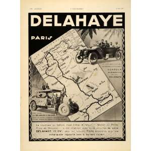  1931 French Ad Vintage Delahaye Car Automobile Antique 