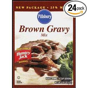 Pillsbury Brown Gravy Mix, 0.8100 Ounce Grocery & Gourmet Food
