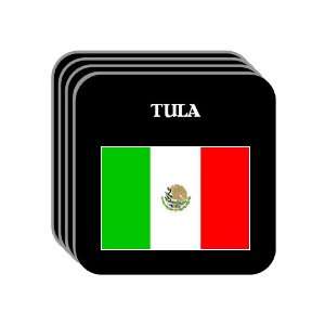  Mexico   TULA Set of 4 Mini Mousepad Coasters 