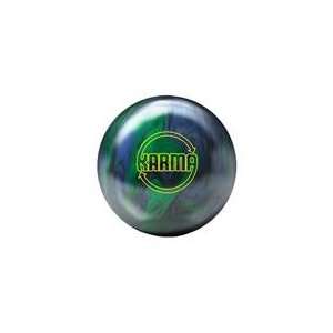  Brunswick Karma Blue/Green Pearl Bowling Balls: Sports 