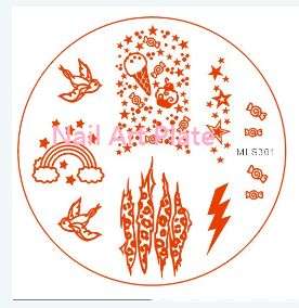 Stamping Device Nail Art Image Plate MLS301  