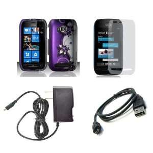  Nokia Lumia 710 (T Mobile) Premium Combo Pack   Purple and 
