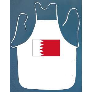  Bahrain Bahraini Flag BBQ Barbeque Apron with 2 Pockets 